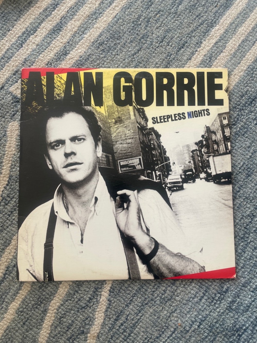3/$30 Alan Gorrie "Sleepless Nights" Vintage Vinyl 1985 Funk
